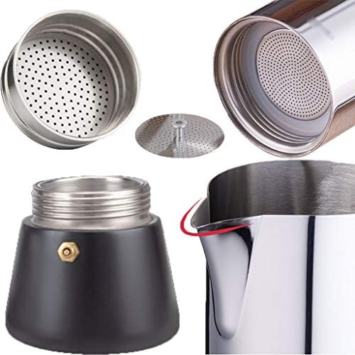 Buhar Espresso Makineleri Moka Pot Kahve Makinesi Espresso Makinesi Stovetop Kahve Makineleri Moka Pot İtalyan Tarzı Ev El yapımı