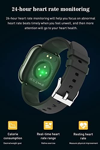Akıllı saat Erkekler Kadınlar için Kalp Hızı Kan Basıncı Monitörü Adım Sayacı Bluetooth Spor İzle Android Telefonlar için Uyumlu
