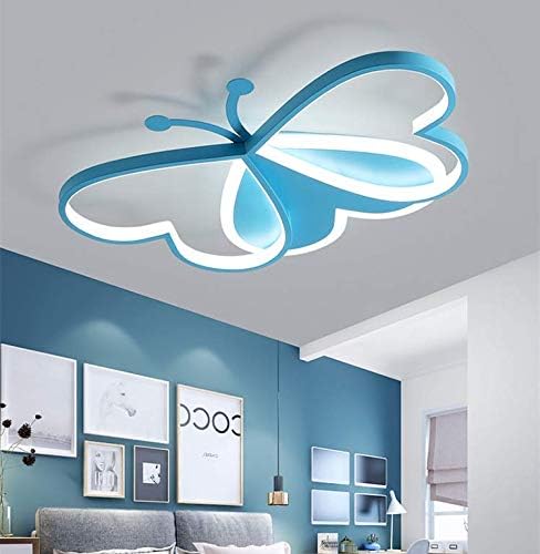 LAKİQ Güzel Kelebek LED Gömme Montaj tavan ışık Çocuk Odası için Modern Demir ve akrilik LED tavan Lambası yakın tavan ışık fikstür
