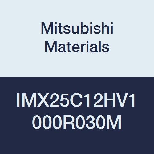 Mitsubishi Materials IMX25C12HV1000R030M IMX25 Serisi Karbür Değiştirilebilir Kafa Frezesi Soğutma Sıvısı Deliği Yok, Yüksek