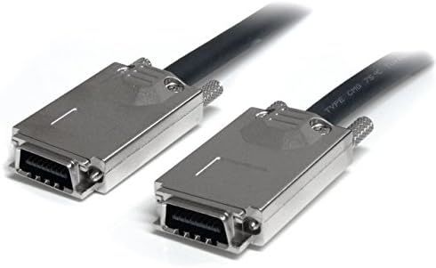 StarTech.com 2m Infiniband Harici SAS Kablosu-SFF-8470 - SFF-8470-Seri Bağlı SCSI SAS Kablosu-2x (4x) SFF-8470 (SAS7070S200)