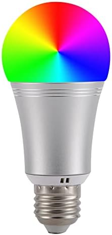 Dibiao akıllı Wi-Fi LED ampul LED projektör ampuller renk değiştirme ışıkları AC100-264V E27 9 W RGB + W Smartphone kontrollü