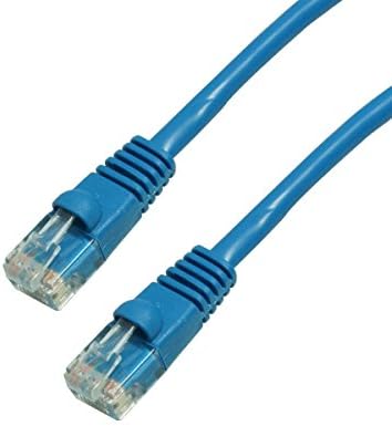 GRANDMAX CAT6 1 ' FT MAVİ RJ45, 550MHz, UTP Ethernet Ağ Yama Kablosu Snagless / Kalıplı Kabarcık Önyükleme