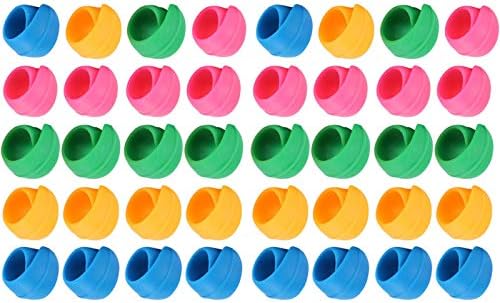 Biriktirme Huggers, 40 Adet Renkli Biriktirme Huggers Klip, Dayanıklı ve Yeniden Kullanılabilir, Dikiş Makinesi için İplik Tutucular