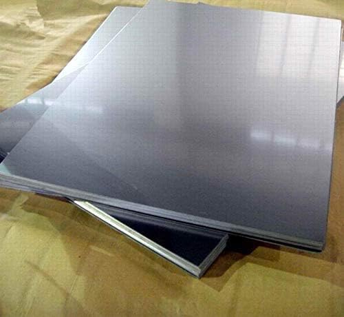 SQİNAA Titanyum Levha 0.5x300x300mm TA2 Metal Titanyum Plaka Levha Havacılık Endüstriyel İşlemler için Otomotiv DIY,300x300x0.
