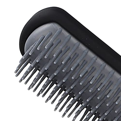 4 Adet Saç Tarak ve Fırça Seti, Saç Fırçası Dolaşık Açıcı Saç Fırçaları Siyah Saç Şekillendirici Taraklar Erkekler Kadınlar için,