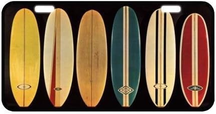Sağlam ve Güzel Plaka Sahipleri Seabeach Surfboard Arabalar için Dekoratif Ön Plaka 6.1 X 11.8