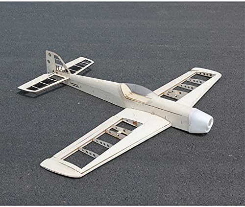 RC Uçak Lazer Kesim, Fit için Balsa Ahşap Uçak Kiti Spor Uçak Çerçeve, kanat Açıklığı 1100Mm Modeli Yapı Kiti, Model RC PlaneGlider