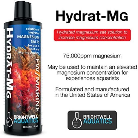 Brightwell Aquatics Hydrat-MG - Deniz Akvaryumunda Kullanım için Hidratlanmış Magnezyum Tuzu Çözeltisi