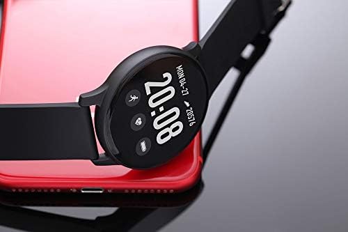 Akıllı saat KW19 Unisex Bluetooth Su Geçirmez akıllı bilezik Kan Basıncı Nabız Uyku Monitör Uzun Pil Ömrü Spor Smartwatch Mesaj