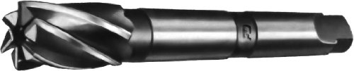 F & D Tool Company 18652-SF310 Çoklu Flüt Hafif Hizmet Tipi Freze, Yüksek Hız Çeliği, 5/16 Değirmen Çapı, 1 Numara Mors Konik