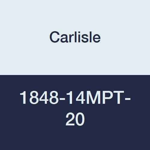 Carlisle 1848-14MPT-20 Kauçuk Panter Plus Senkron Kemer, 72,8 Uzunluk, 0,787 Genişlik, 14 mm Kalınlık, 132 Diş