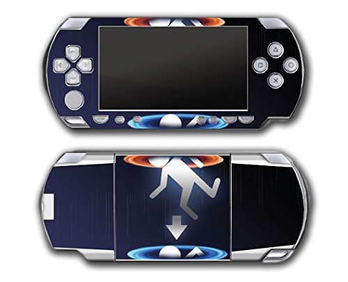 Portal 1 2 Gun Chell Gladdos Wheatley Diyafram Bilim Video Oyunu Vinil Çıkartması Cilt Sticker Kapak Sony PSP Playstation Portable