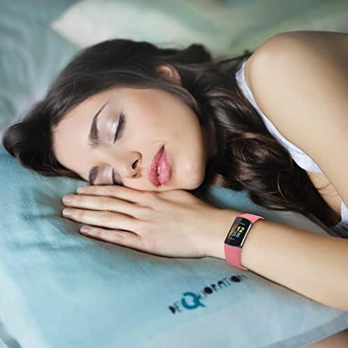 Saat kordonları Fitbit Şarj 5 ile Uyumlu Kadınlar ve Erkekler, ayarlanabilir Bileklik Değiştirme Su Geçirmez Silikon Bantlar