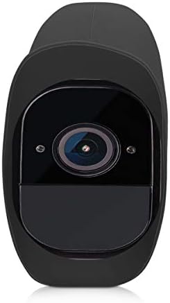 kwmobile 2X Cilt ile Uyumlu Arlo Pro / Pro 2 Akıllı-Silikon Güvenlik Kamera Kılıfı Açık CCTV Kapak-Siyah