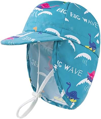 Erkek bebek güneş şapkası UPF 50 + Yürümeye Başlayan güneş şapkaları Güneş Koruma plaj şapkaları Erkek Kız için