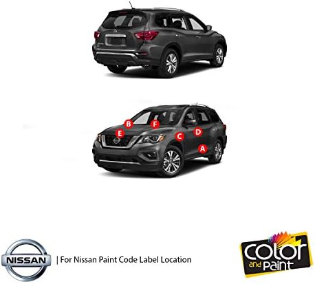Renk ve Boya için Nissan Otomotiv Rötuş Boya - Carmine kırmızı MET-NAC-Boya Çizik Onarım, Tam Maç-Artı