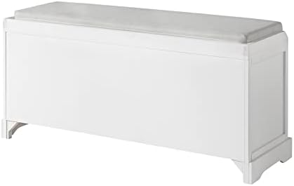 AJBXQ Rustik Ahşap Depolama Tezgahı 3 Çekmeceli ve 3 Çıkarılabilir Klasik Rattan Sepetleri Oturma Odası ve Giriş için, Beyaz