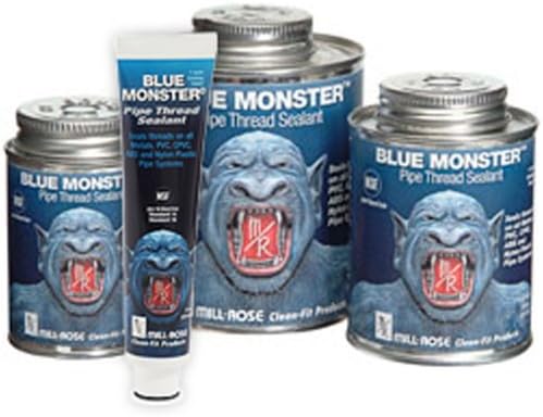 Mill-Rose 76009 Millrose Monster 4 Sıvı Ons Ağır Hizmet Tipi Endüstriyel Sınıf, Mavi