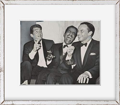 SONSUZ FOTOĞRAFLAR Fotoğraf: Muazzam Üçlü / 1961 / Dean Martin / Sammy Davis, Jr / Frank Sinatra / Ev Dekorasyonu