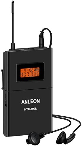 Anleon 902 mhz-927 mhz Tur Rehberi Kablosuz Sistemi Kilise Sistemi (1 Verici ve 50 Alıcıları)