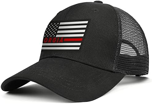 Georgia Şapka beyzbol şapkası Snapback Tucker Şapka Erkekler Kadınlar