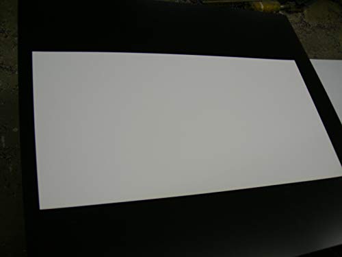 .010 Beyaz POLİSTİREN Plastik Levha ışık yayıcı 24 x 24 (4 sq ft)