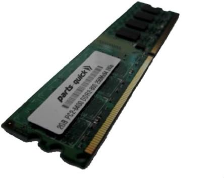 2 GB Bellek için eMachines EL Serisi Masaüstü EL1333G-03w DDR2 PC2-6400 800 MHz DIMM Olmayan ECC RAM Yükseltme (parçaları-hızlı