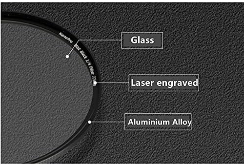 Siyah Pro Mist 1/4 1/8 Lens Filtre Koruyucu Yumuşak Odak Difüzör Difüzyon Kamera Lensler için (Kalibre: Bir Sekizinci, renk: