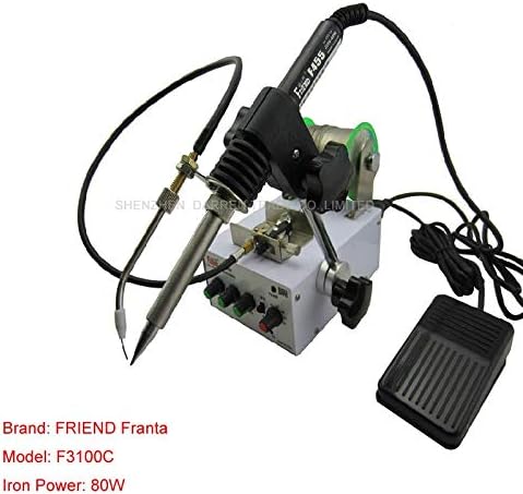 Lehimleme Otomatik kalay besleme makinesi sabit sıcaklık havya Teclast demir F3100C çok fonksiyonlu ayak lehim makinesi