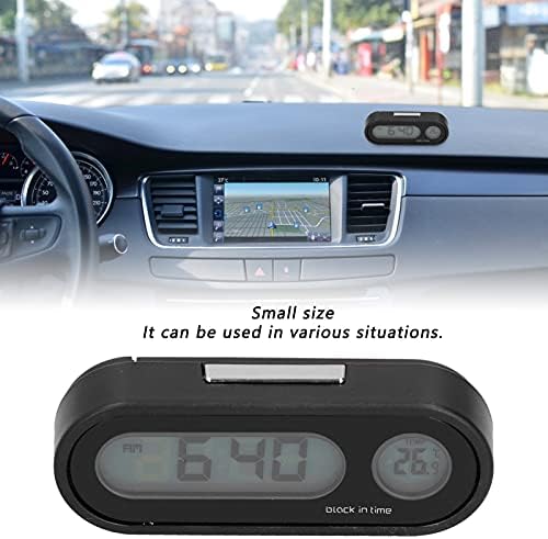 Araba Termometre, ABS Güvenli Sürücü LCD Sıcaklık Ölçer için Açık Evler için Ofisler için Kamp için