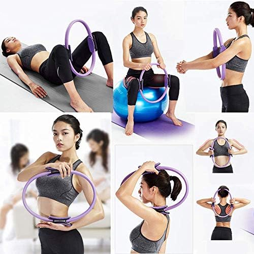 FSJIANGYUE Spor Daire Yoga Sihirli Daire Pilates Yüzük Acemi Zayıflama Direnç Egzersiz Fitness Ekipmanları Çekirdek Eğitmen Yağ
