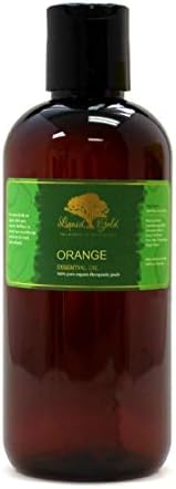 12 Oz Premium Portakal Esansiyel Yağı Sıvı Altın Saf Organik Doğal Aromaterapi