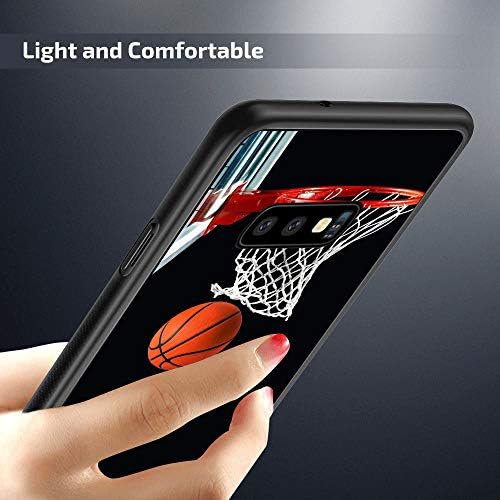 Basketbol Ağları Samsung Galaxy S10e telefon Kılıfı Siyah TPU Kauçuk Koruyucu Cep telefonu kılıfı için Samsung Galaxy S10e ile