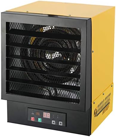Dura Heat Elektrikli garaj ısıtıcısı, 10.000 WATT, Sarı