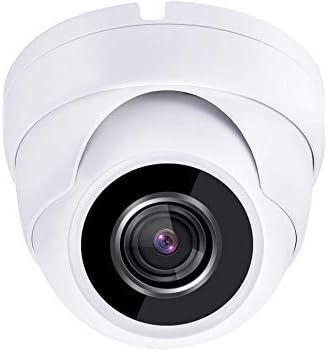 101AV 2MP 4in1 (TVI, AHD, CVI, CVBS) Kapalı Açık Dome Kamera DWDR OSD menü için CCTV DVR Ev Ofis Gözetim Güvenlik (Beyaz) (2MP