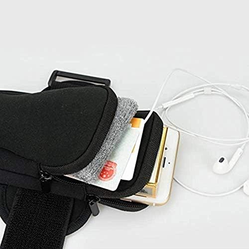 TYUXINSD Kolaylık Sabah Koşu Spor Cep Telefonu Koşu Kol Seti Unisex Spor Kol Açık Bilek Çanta Askısı Su Geçirmez Çanta Dayanıklı