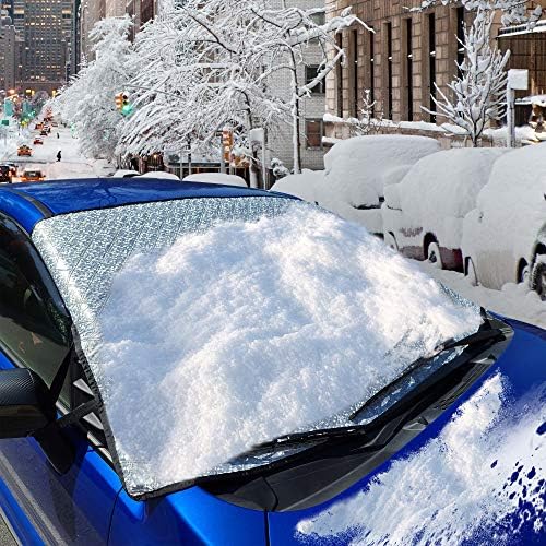 Autotech Park Kar Örtüsü ve Güneşlik ile Uyumlu 2017-2020 Ford F250 Crew CAB, ön Cam Kapak