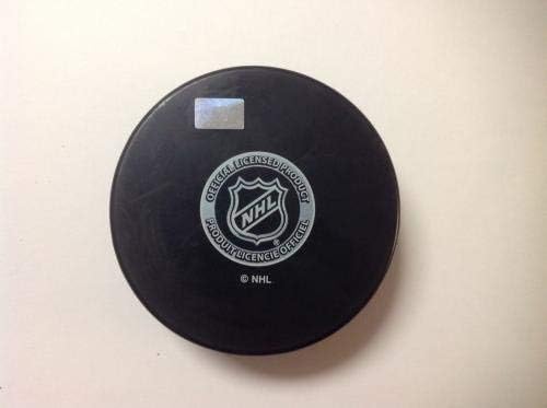Tyrell Goulbourne İmzalı Philadelphia Flyers Hokey Diski a İmzalı NHL Diskleri İmzaladı