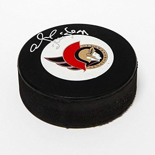Alexandre Daigle Ottawa Senatörleri İmzalı Hokey Diski-İmzalı NHL Diskleri