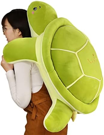TIANMINJIEDM Kabarık Sevimli Kaplumbağa peluş oyuncak 85 cm Büyük Boy Kaplumbağa Yastık Yastık Çocuk Oyuncakları Dolması Hayvan