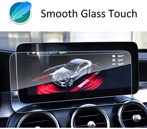 Ekran Koruyucu ile uyumlu 2019-2021 Mercedes Benz C / GLC 10.25 inç Dokunmatik Ekran, SATİS, Parlama Önleyici Çizik, Darbeye