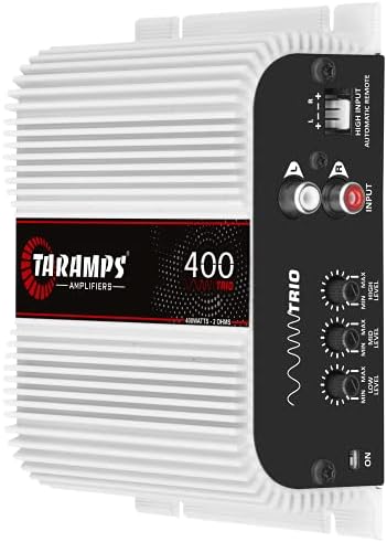 Taramps 400 Üçlü Amplifikatör 2-ohm 400W RMS 1 Kanallı 3 Çıkış