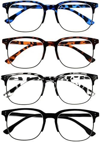 Eyekepper okuma gözlüğü Kadın 4-Pack Tasarım Yarı-jant Okuyucular Gözlük