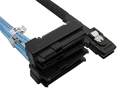 Konnektörler Mini SAS 36 P SFF 8087 için 4 SAS 29 P SFF-8482 ile 15 P SATA Güç Bağlantı Kablosu Koparma Kablosu Sabit Disk Splitter