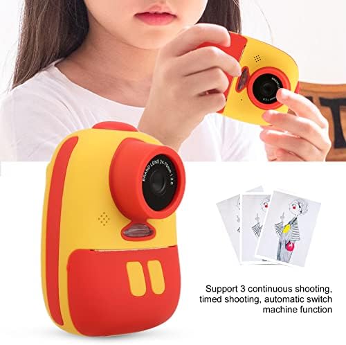 CHİCİRİS 1080P Çocuk Anında Baskı Kamerası, Çocuklar Anında Baskı Kamerası Erkek Kızlar için Taşınabilir