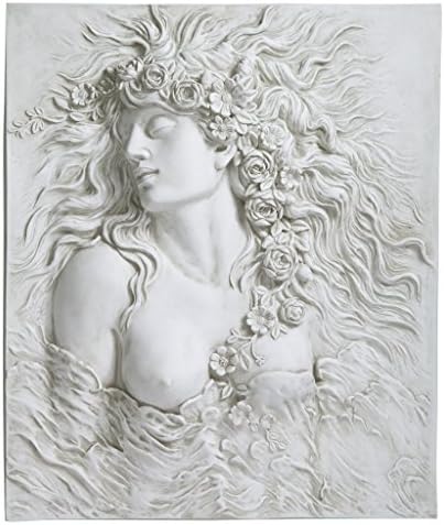 Tasarım Toscano Shakespeare'in Ophelia'nın Desire Duvar Heykeli, Antik Taş