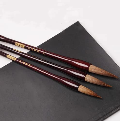 XIALON 3 adet / takım Yazma Fırça Acemi Kaligrafi Çin Resim Düzenli Komut Fırça