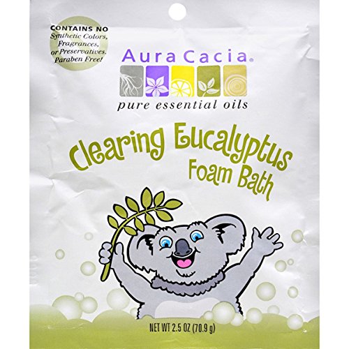 Çocuklar için Aura Cacia Köpük Banyosu Temizleme-2.5 Oz, 6 paket