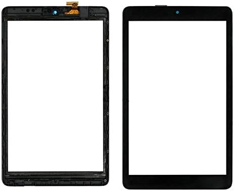 ePartSolution ıçin Dokunmatik Ekran Digitizer Cam Panel Lens + Çerçeve Tablet Alcatel Joy Tab 3 T 8.0 9029 W/9029Z / 9027 W Yedek